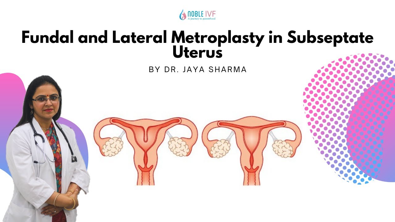 Fundal and Lateral Metroplasty in Subseptate Uterus - YouTube