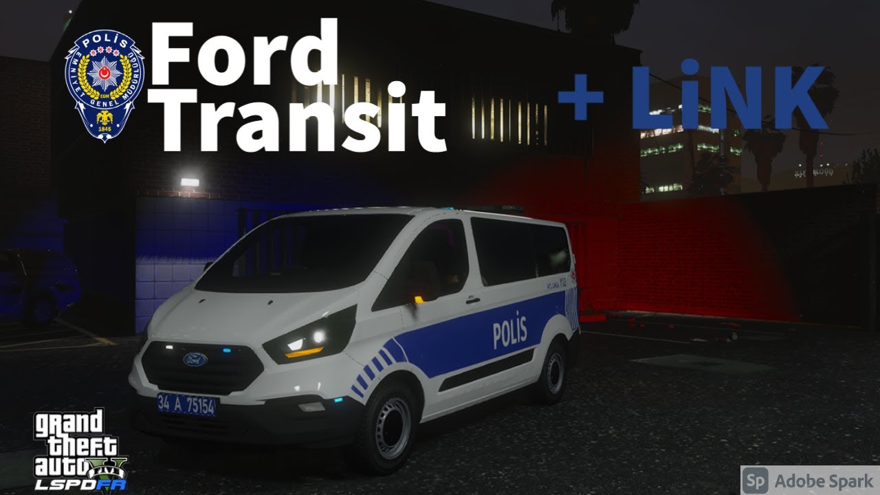 GTA 5 POLİS MODU | FORD TRANSİT 2019 | LSPDFR - YouTube