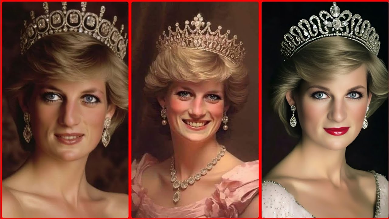 Princess Diana Princess of Wales in different tiara style #fashion # ...