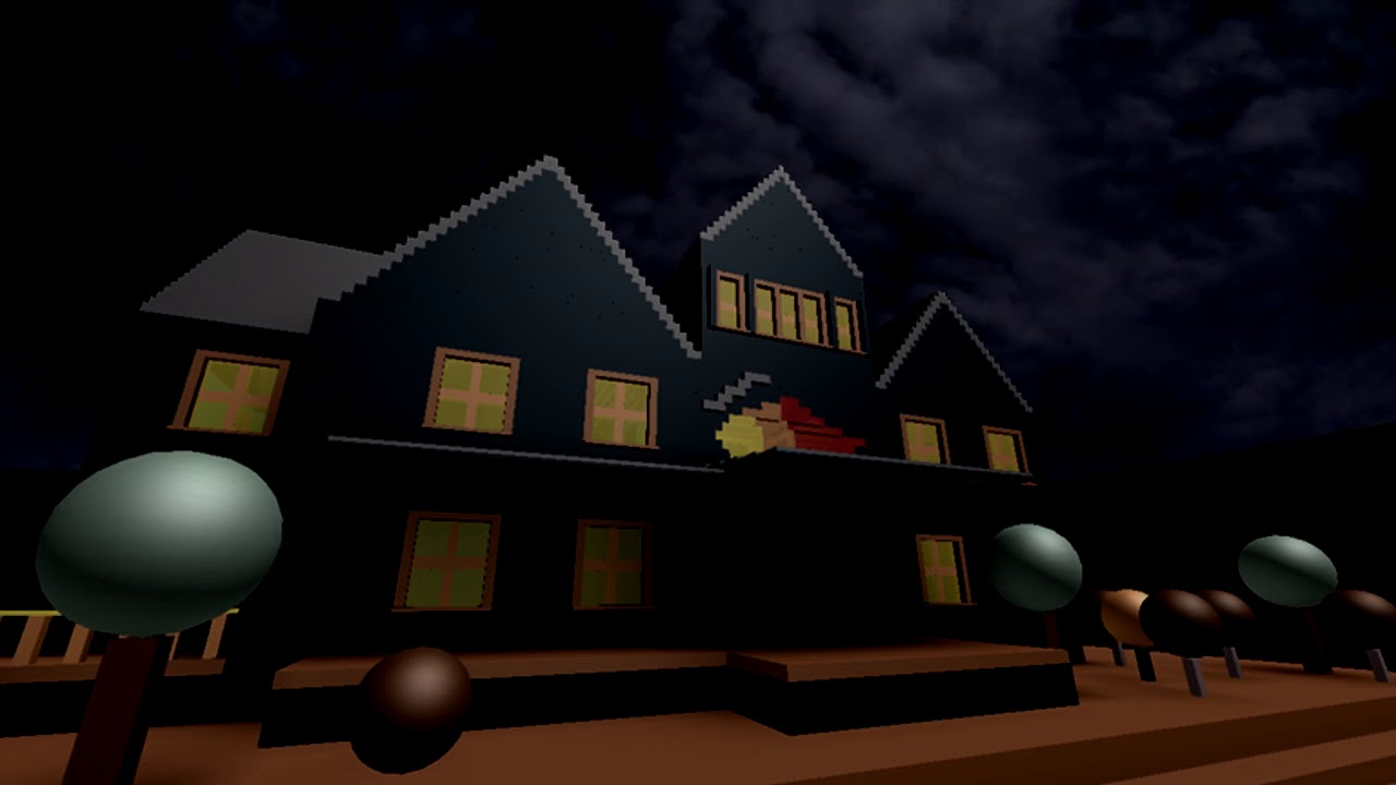 Roblox Background: Haunted Mansion (Animated) [CC] - YouTube