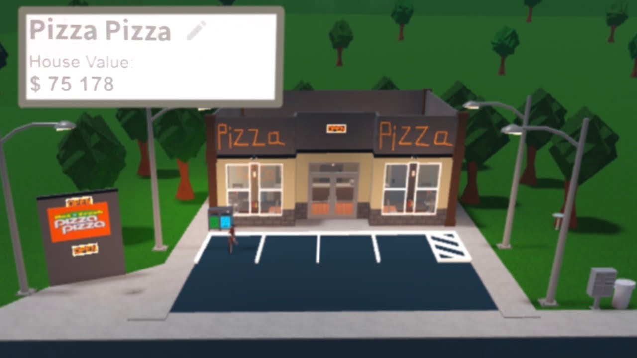 Bloxburg Pizza Pizza Tour - YouTube