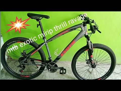 Sepeda MTB exotic 27.5 - YouTube