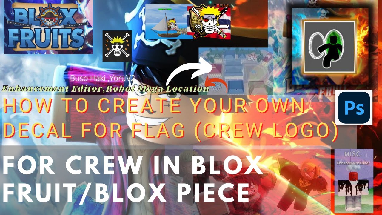 Logo For Crew In Blox Fruit Link Logo Roblox Blox Piece Ledpagina | My ...