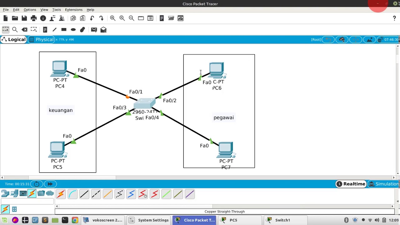 Praktikum VLAN Menggunakan Cisco Packet Tracer - YouTube