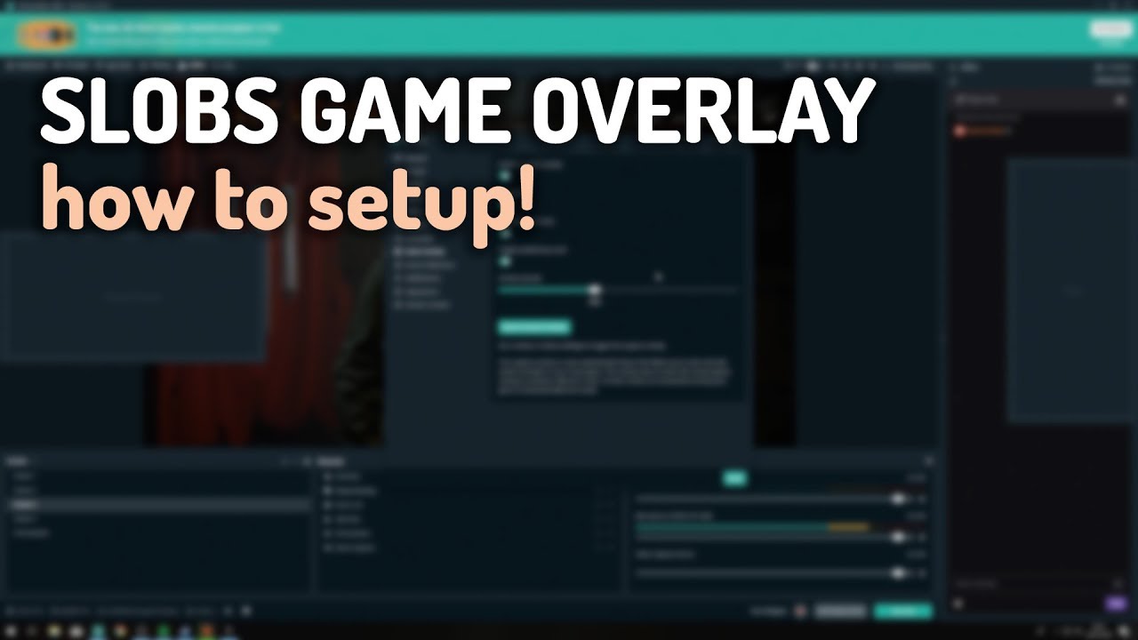 How to add overlay streamlabs obs - rivergasm