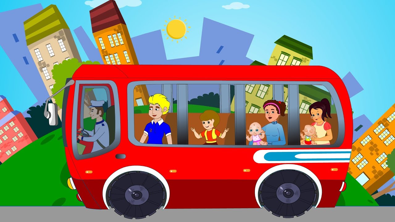 Nursery Rhyme Wheels On Bus