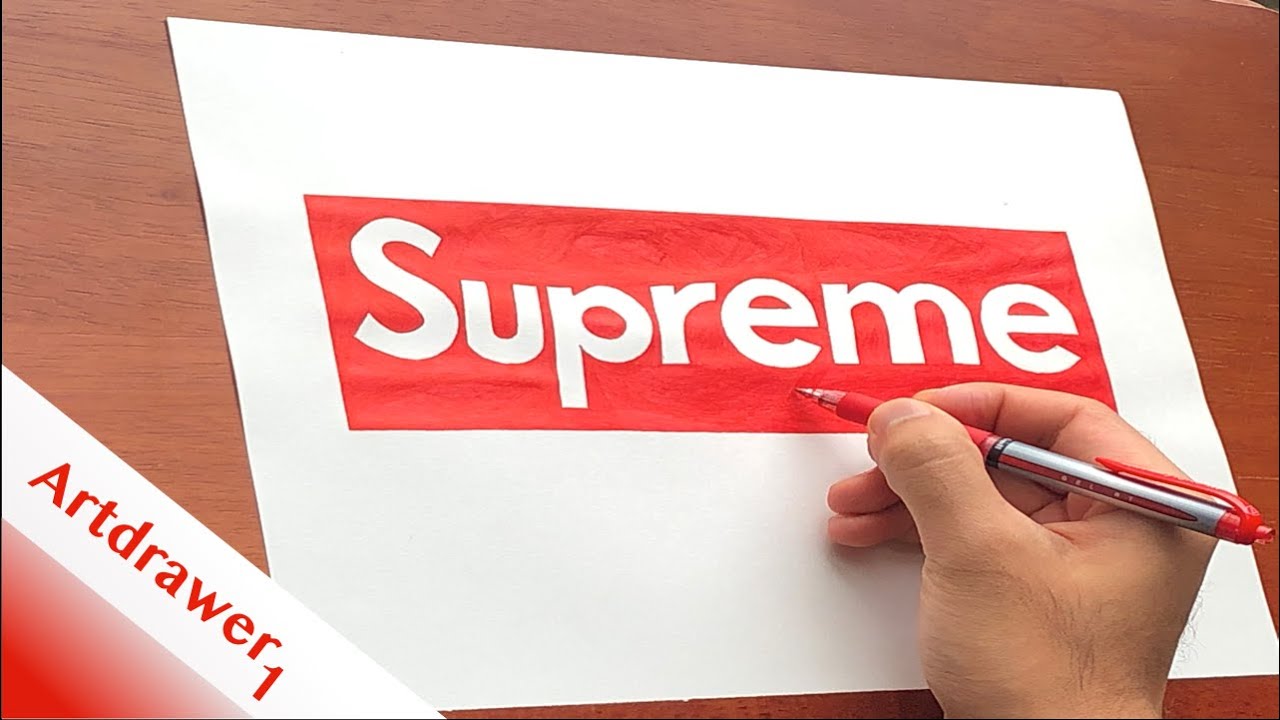 The Best 12 How To Draw Logos Supreme - Foto Lukas - DaftSex HD image.