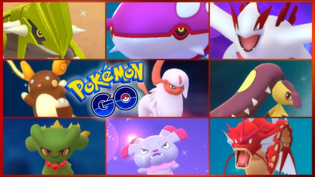 MY 180+ SHINY POKEMON IN POKEMON GO | Shiny Legendaries & Non Community ...