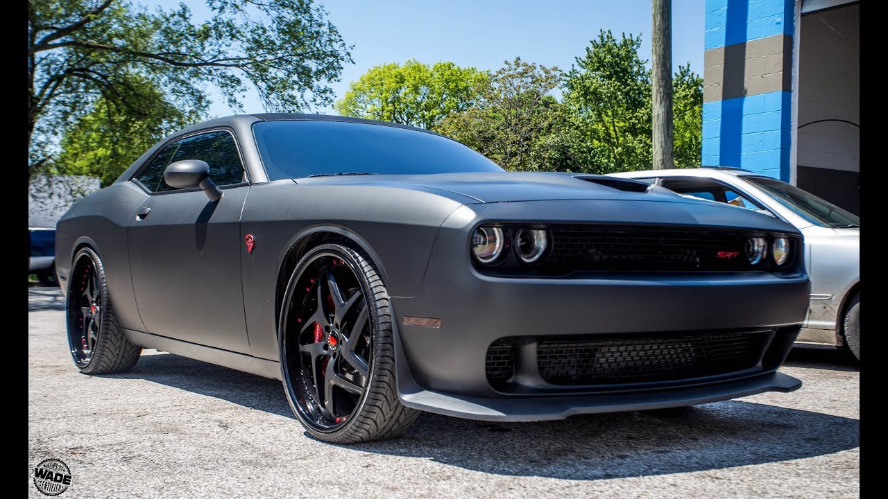 Plum Crazy Dodge Challenger Hellcat Gets Wheels With, 60% OFF