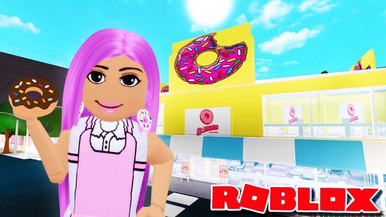 I MADE A DONUT SHOP | Bloxburg | Roblox - YouTube