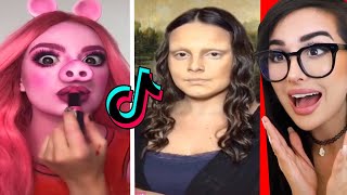 Crazy Makeup Transformations on Tik Tok