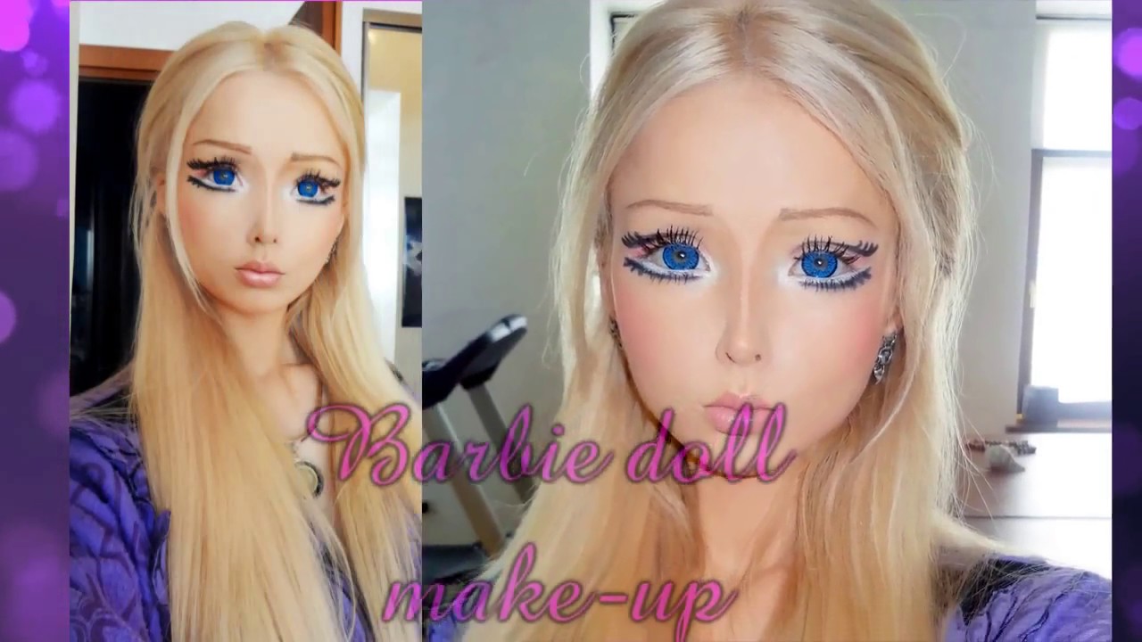 Halloween Makeup Tutorial Easy Valeria Lukyanova Ukrainian Model