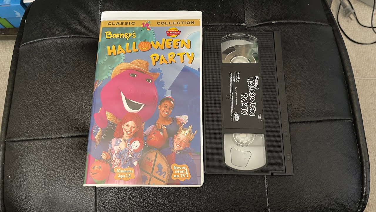 Barney’s Halloween Party 1998 VHS - YouTube