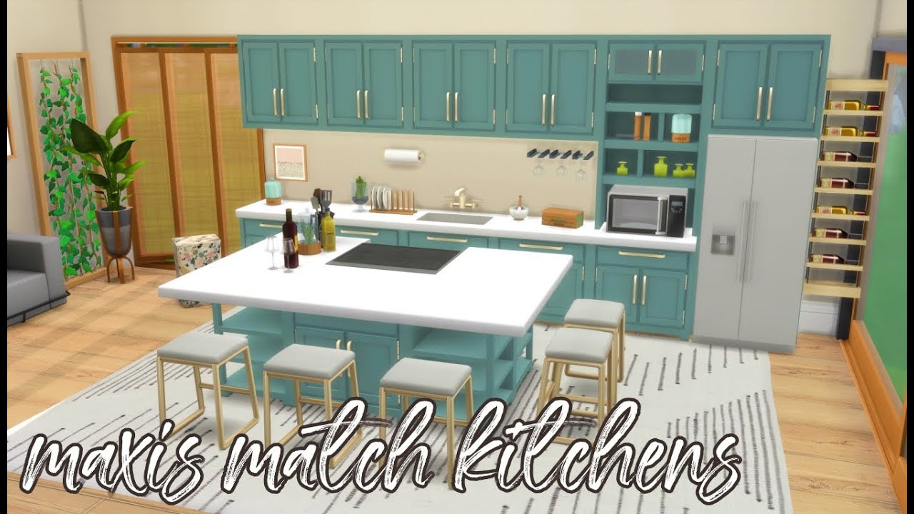 Sims 4 maxis match cc furniture folder - performancemaz