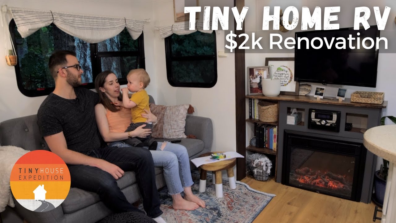 Tiny House Expedition - Family'S 5Th Wheel Renovation To Create Gorgeous Tiny  Home