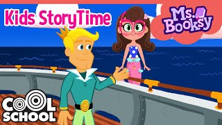 The Little Mermaid MEETS THE PRINCE!! Animated Stories for Kids | Story Time with Ms. Booksy