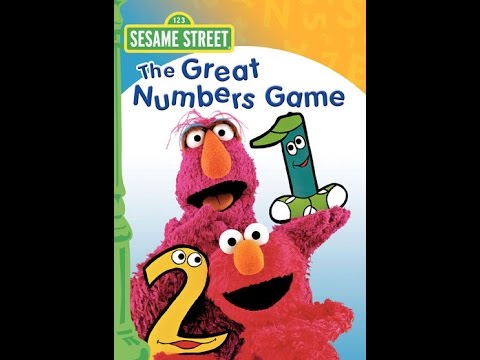 Sesame Street The Great Numbers Game DVD Cover