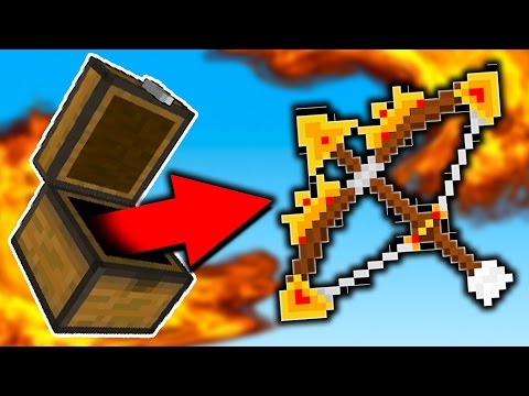 POWER 10 GOD BOW!! (Minecraft SKYWARS)