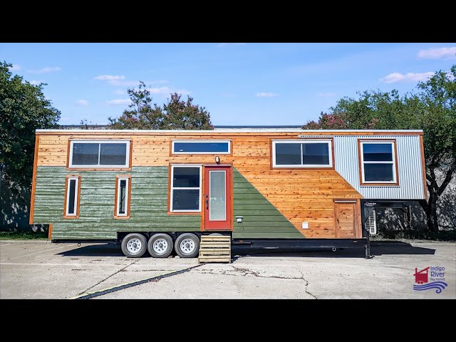 Family Of 5 & Their Gorgeous Diy 2 Story 5Th Wheel Tiny House - Youtube