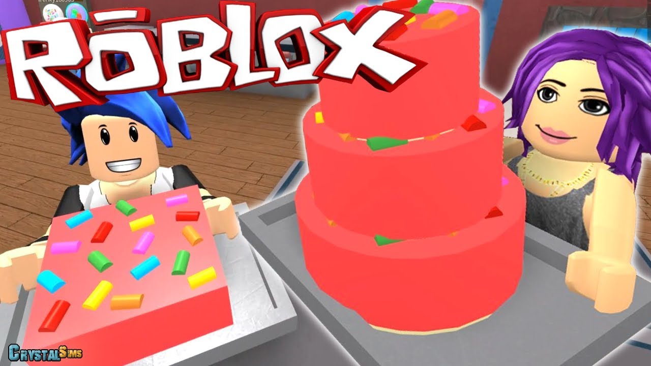 SOY LA MEJOR PASTELERA | BAKERY VALLEY ROBLOX | CRYSTALSIMS - YouTube