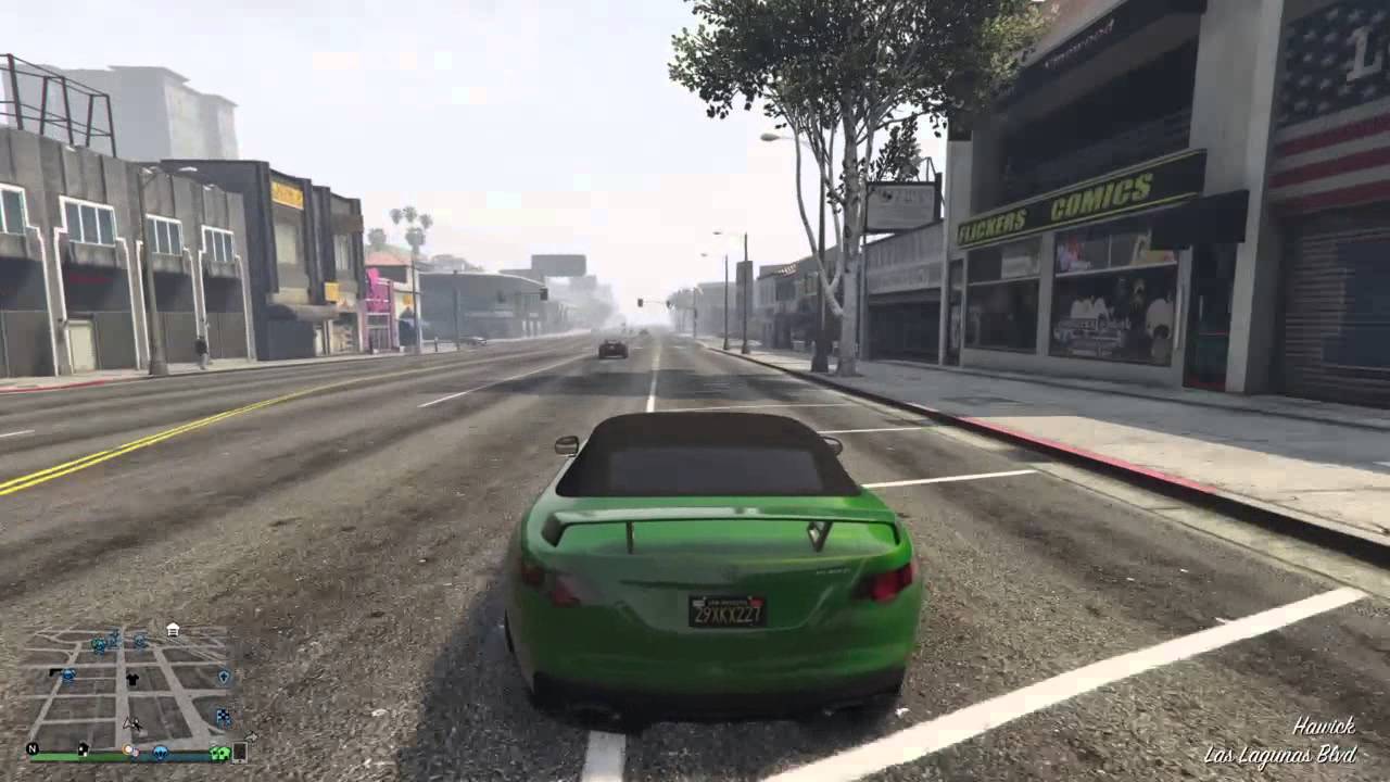 Grand Theft Auto V #2 Second Drag Race - YouTube