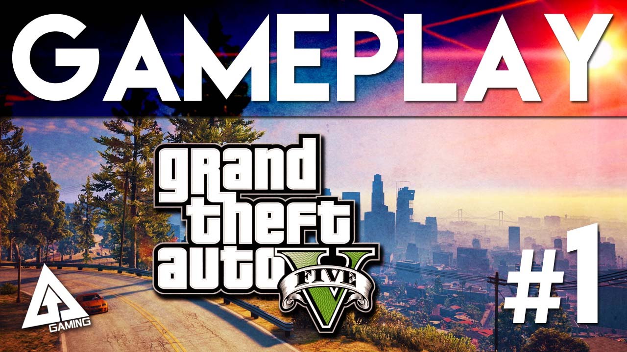 Gta 5 First Gameplay