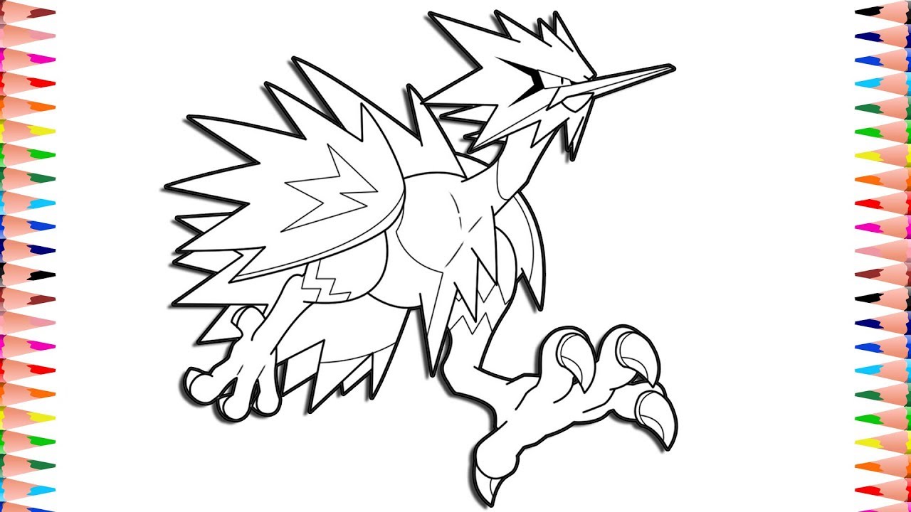 Galarian Pokemon Coloring Pages