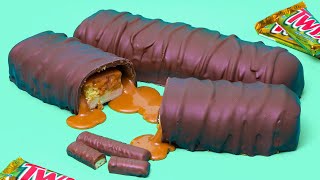 GIANT Twix Made Of Cake! | Shortbread, Caramel, Chocolate Layers | How To Cake It