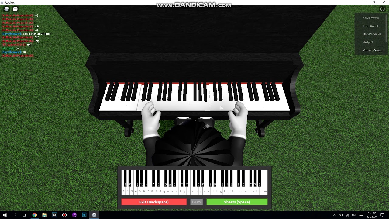 SAFE AND SOUND- Taylor Swift Piano Roblox - YouTube