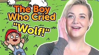 The Boy Who Cried "Wolf!" | Bedtime Stories | Story time | Made by Red Cat Reading