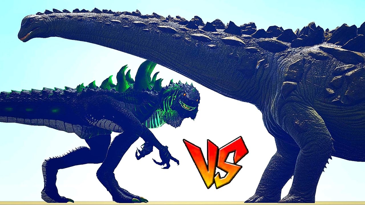 Titanosaurus Vs Godzilla