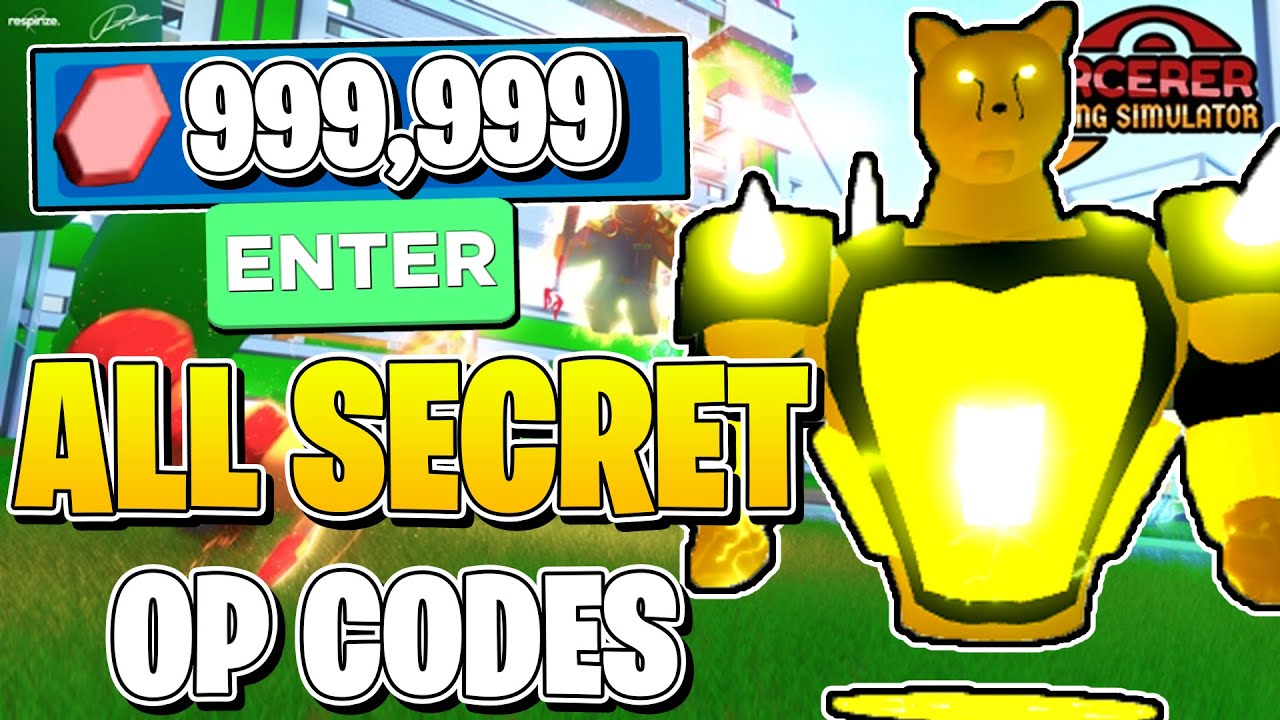 ALL 10 NEW *SECRET* CODES in SORCERER FIGHTING SIMULATOR! ROBLOX ...