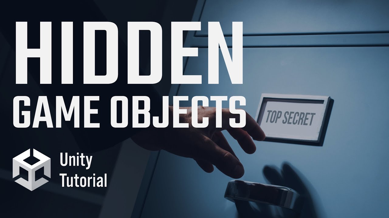 Hiding Game Objects In Unity’s Hierarchy - YouTube