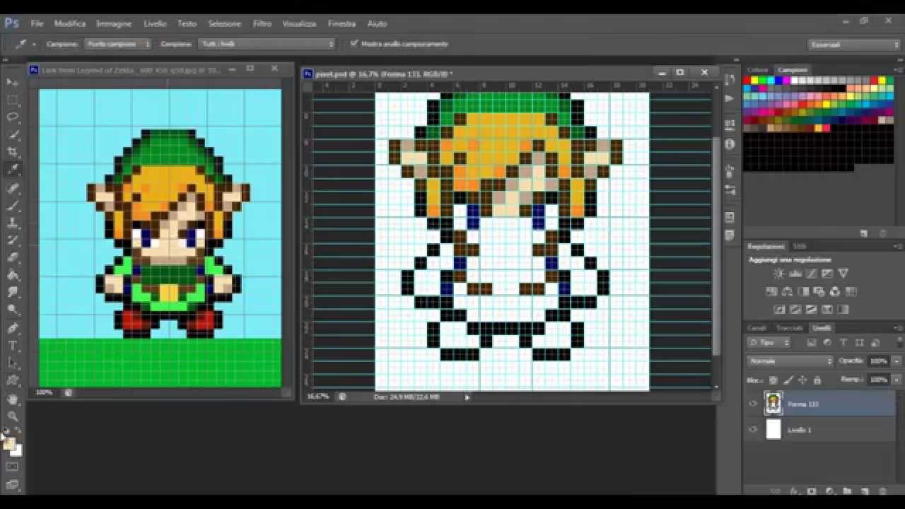 How To Create Pixel Art In Photoshop - Design Talk