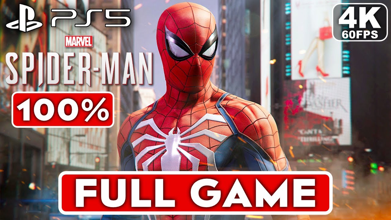 SPIDER-MAN Gameplay Walkthrough Part 1 FULL GAME [4K 60FPS PS5] – No Commentary