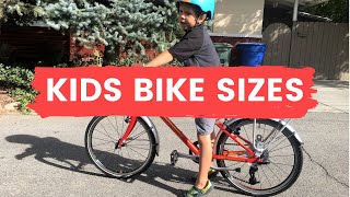 Ultimate Guide To Kids Bike Sizes (And Bike Size Chart!) - Rascal Rides