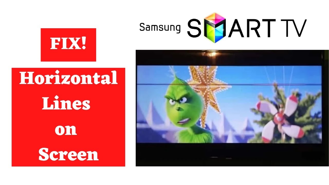 How to Fix Samsung TV Horizontal Lines on Screen