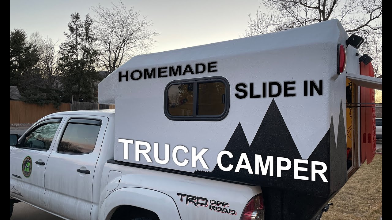 I’m Building A Slide In Camper DIY Camper Full Tour EP:14 - Off Grid Living