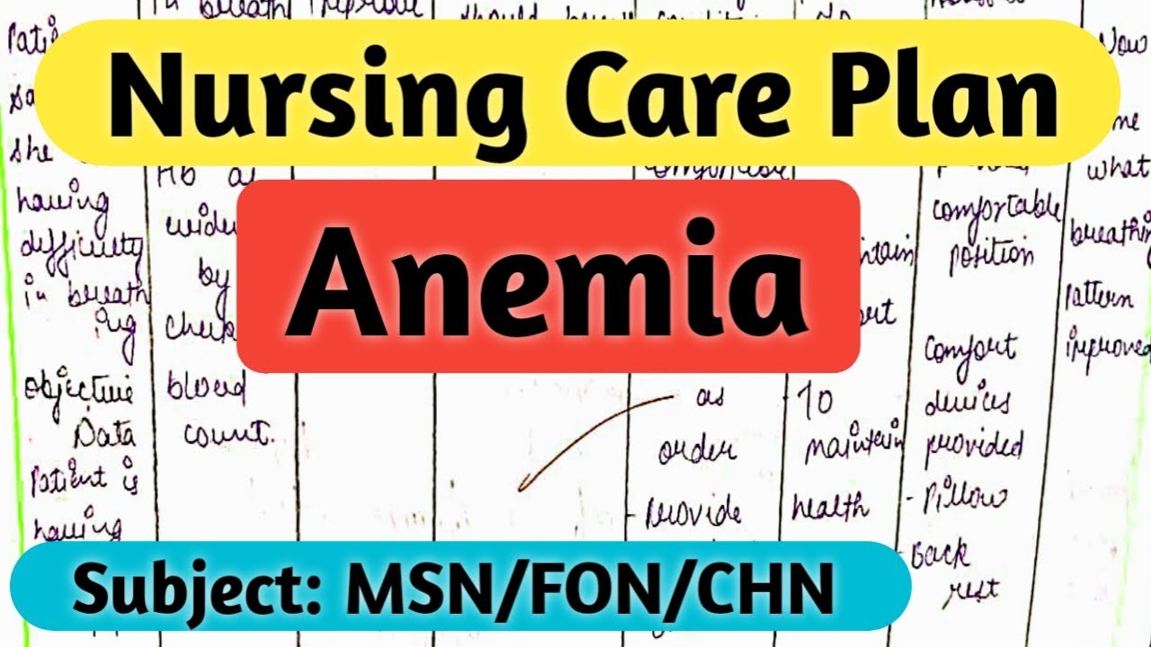 Iron Deficiency Anemia Nursing Diagnosis And Nursing Care, 60% OFF