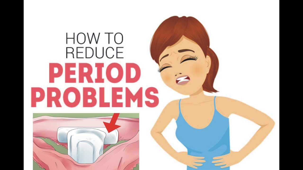 How to Reduce Period Problems - How To Stop Heavy Periods - YouTube