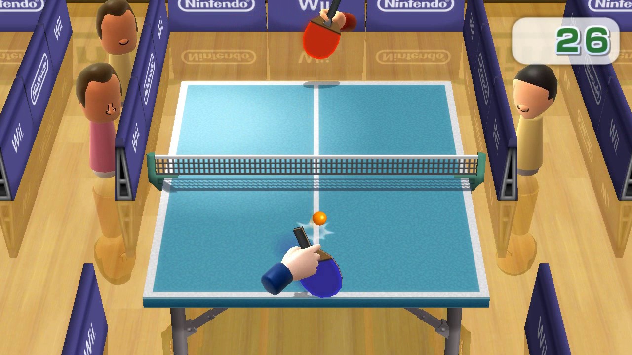 Nintendo Wii Play Table Tennis - YouTube