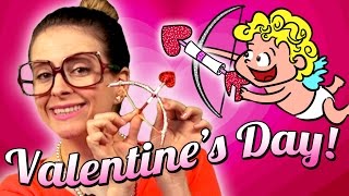 Valentine's Day - Cupid's Bow And Arrow Craft | Arts And Crafts With Crafty Carol At Cool School