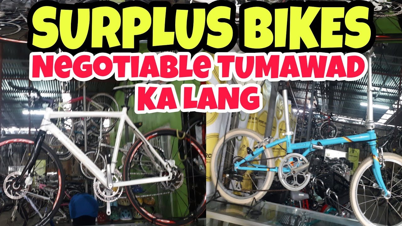 ANG GANDA NG SPECS || SURPLUS BIKES - YouTube