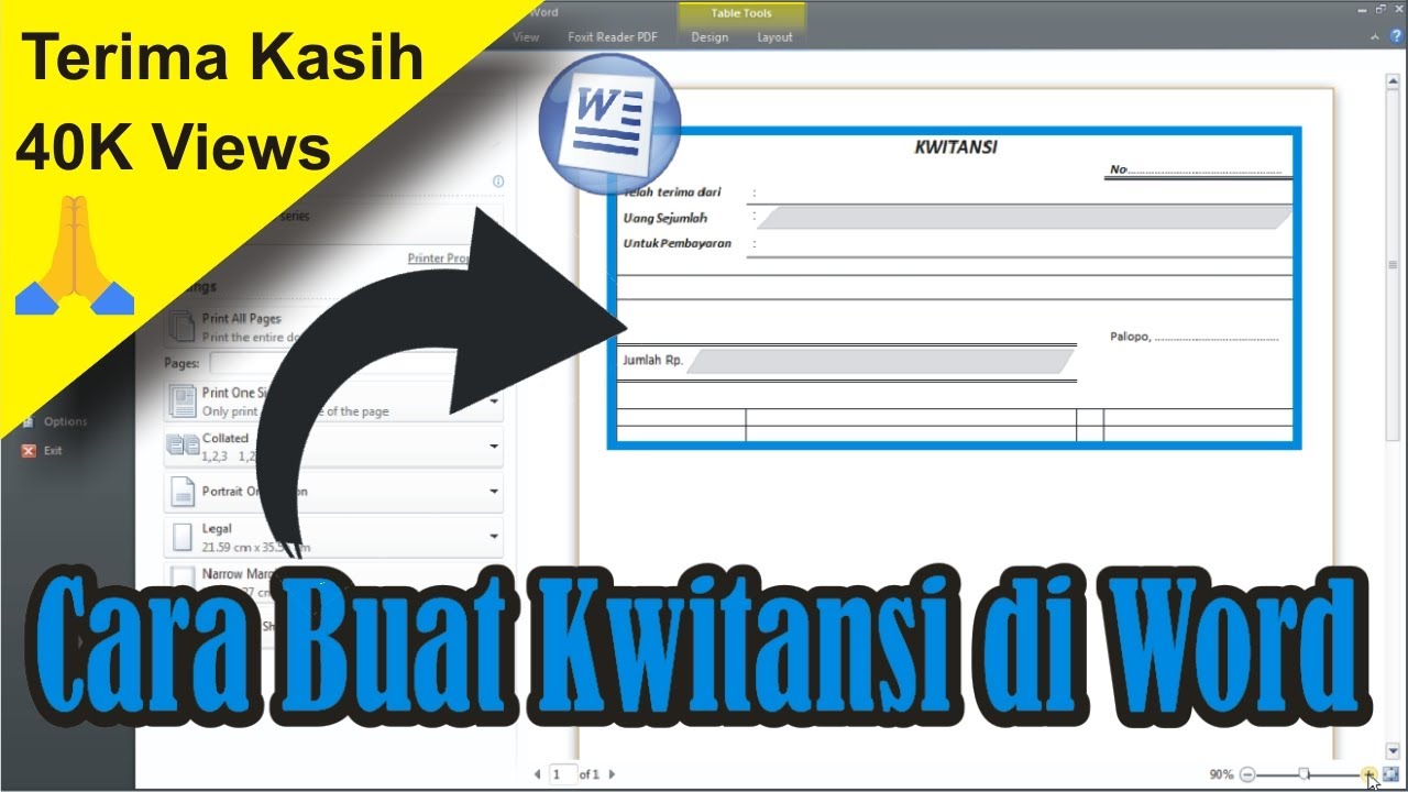 Cara Membuat Rumus Kwitansi Excel Blog Tutorial Micro - vrogue.co