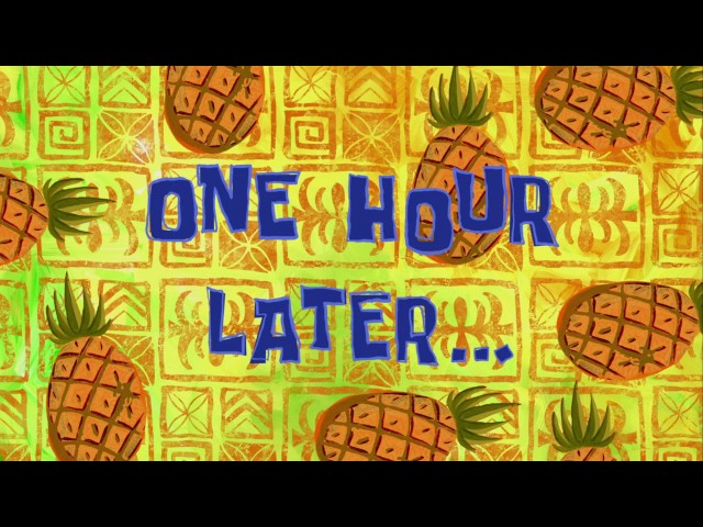 One Hour Later... | SpongeBob Time Card #122