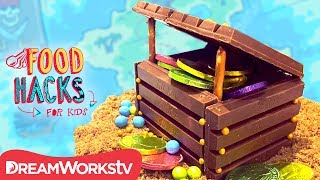 Chocolate Treasure Chest + More Pirate Hacks | FOOD HACKS FOR KIDS