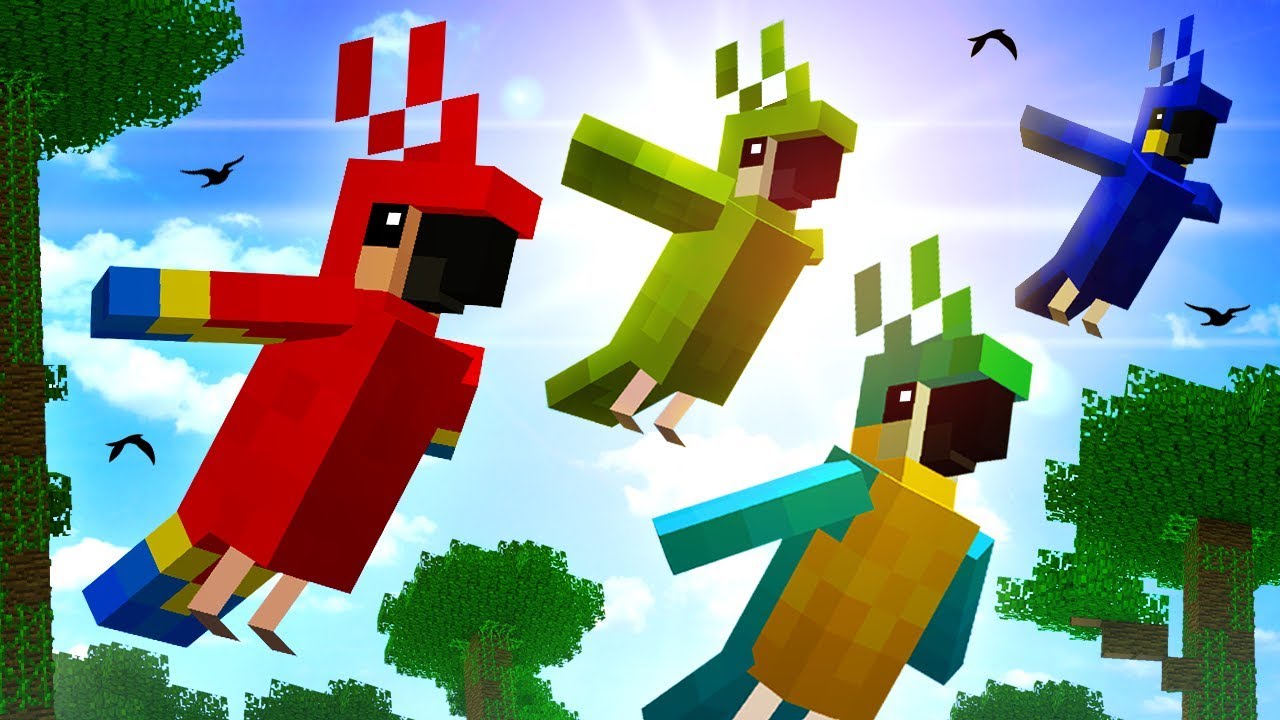 Everything You Need To Know About Parrots In Minecraft Youtube