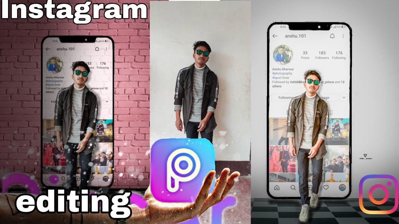 Instagram Photo editing PicsArt Editing Tutorial _ Himanshu official ...