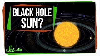 If the Sun Became a Black Hole, Would Earth Fall In?