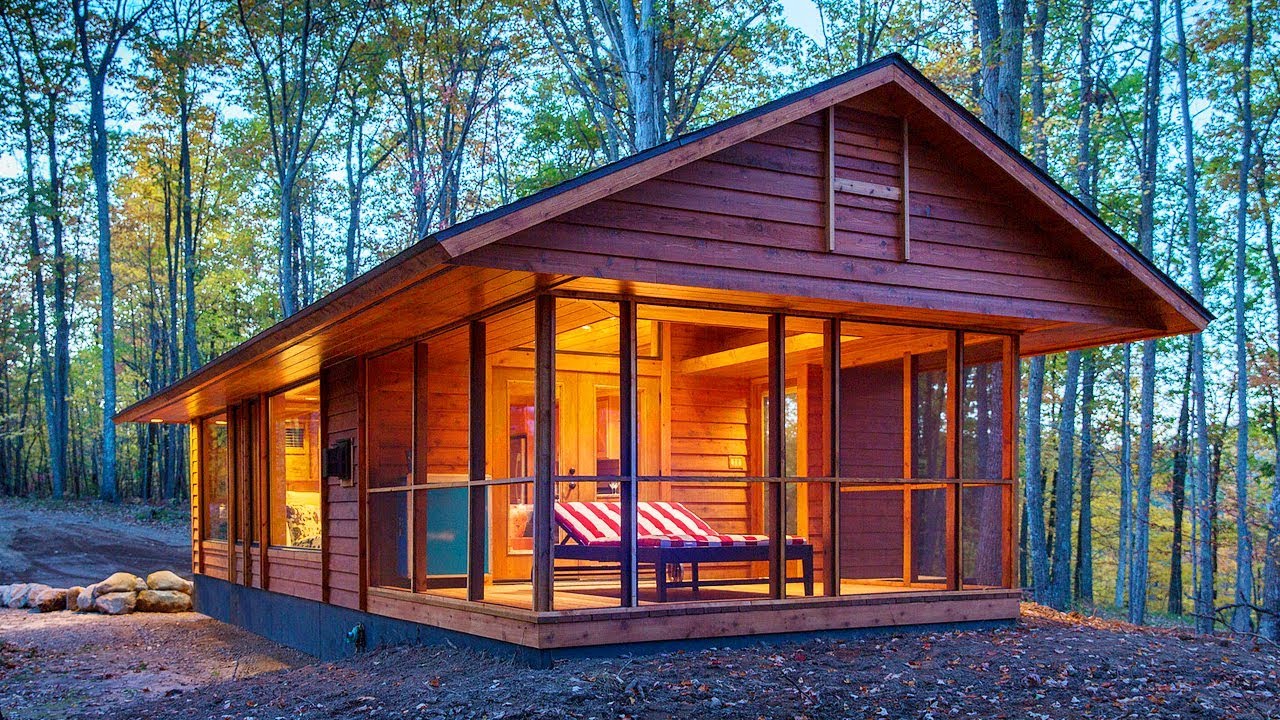 Amazing The Sq Ft Park Model Tiny Home Built Like A Cabin | My XXX Hot Girl